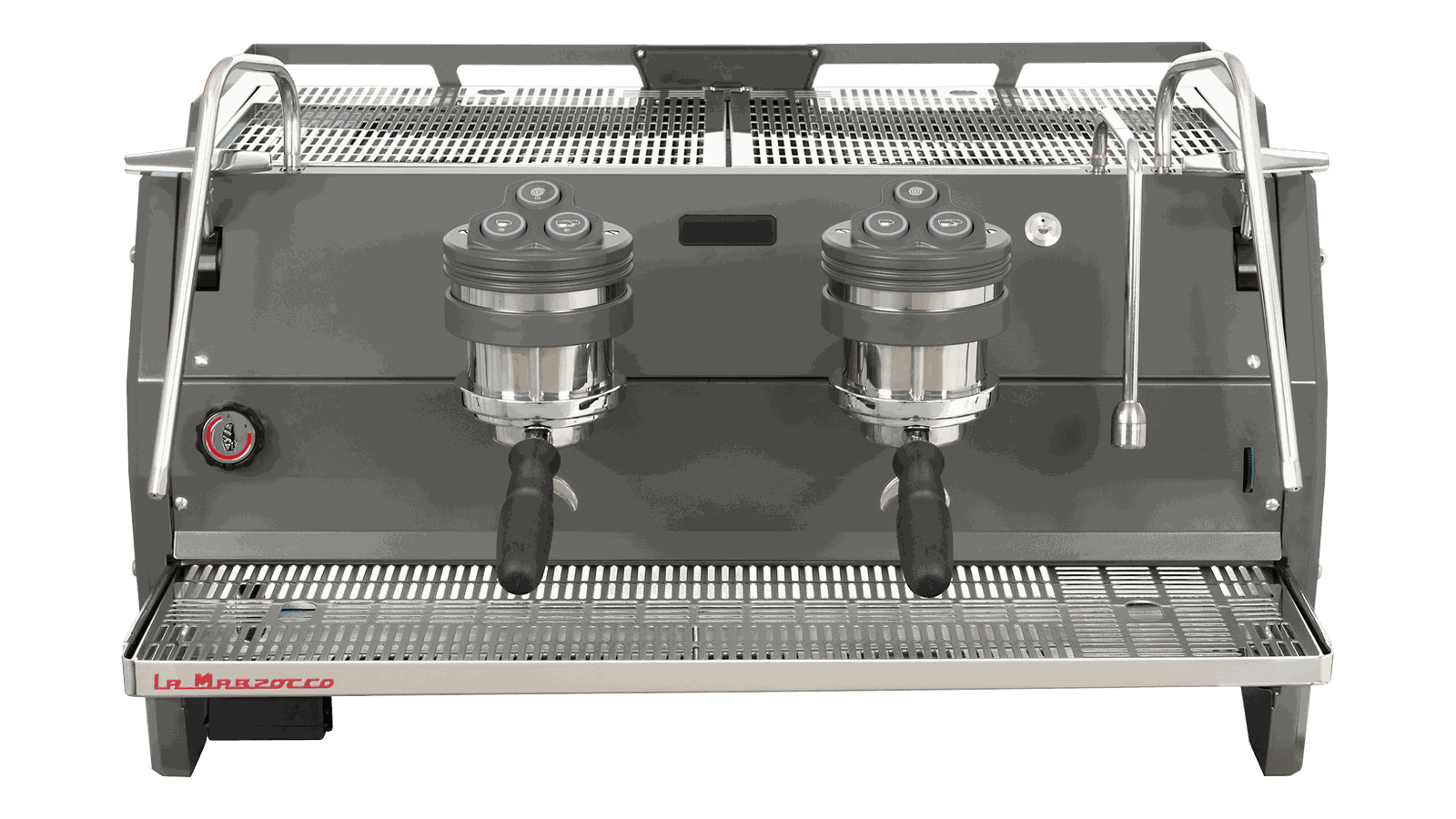 Ekspres La Marzocco Strada S, 2 grupy, widok z przodu