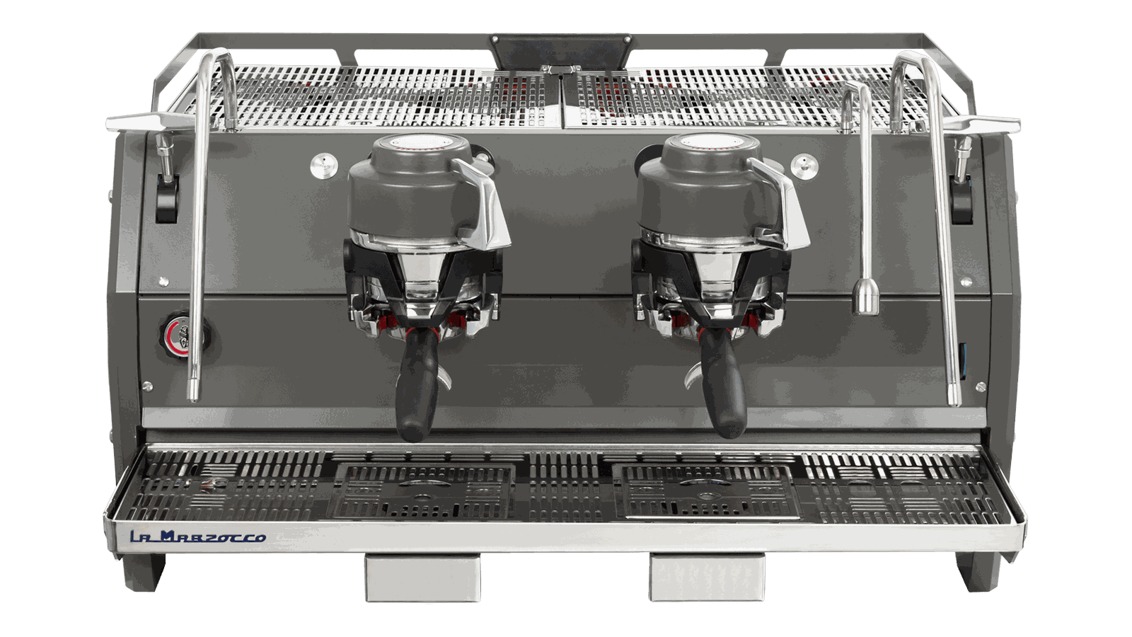 Ekspres La Marzocco Strada X, 2 grupy, widok z przodu
